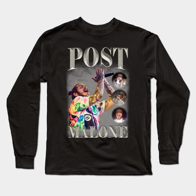 Post Malone Long Sleeve T-Shirt by Pemandangan Kenangan 2000